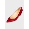 Pointed toe wedges