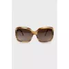 Printed rectangular sunglasses