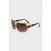 Printed rectangular sunglasses