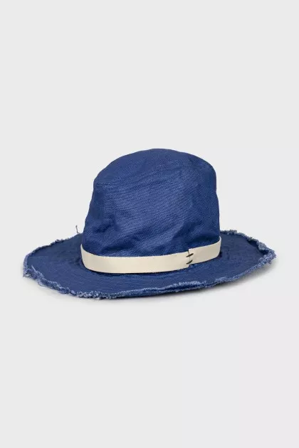 Panama made of linen and cotton