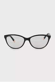 Black prescription glasses