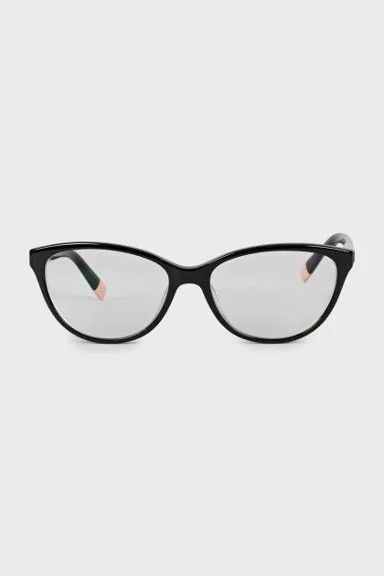 Black prescription glasses