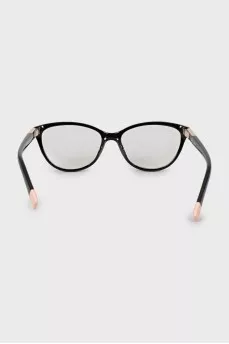 Black prescription glasses