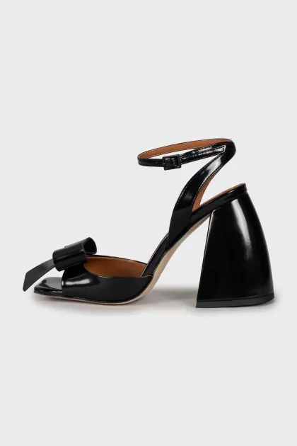 Босоніжки Black Bow