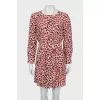 Fitted silk dress
