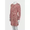Fitted silk dress