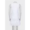 A-line dress with perforations
