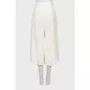 Knitted culottes with slits
