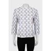Loose fit long sleeve with print