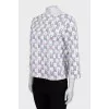Loose fit long sleeve with print