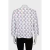 Loose fit long sleeve with print