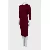 Wool suit jumper and skirt