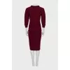 Wool suit jumper and skirt
