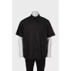 Men's short sleeve shirt with tag