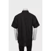 Men's short sleeve shirt with tag