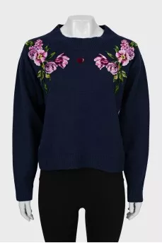 Ribbed cashmere sweater