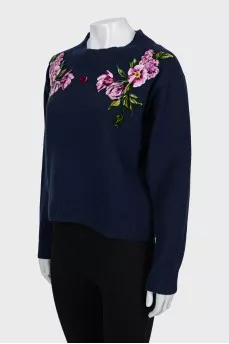 Ribbed cashmere sweater