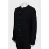 Straight-fit cashmere cardigan