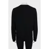 Straight-fit cashmere cardigan