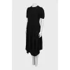 Black dress with short sleeves