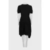 Black dress with short sleeves