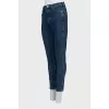 Blue skinny jeans