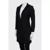 Fitted wool coat