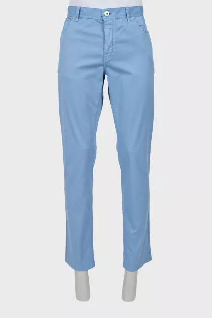 Men's blue trousers