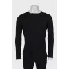 Men's black jumper