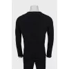 Men's black jumper