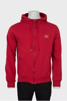 Men's red jacket