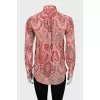 Silk paisley shirt