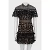 Short sleeve fitted dress