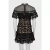 Short sleeve fitted dress