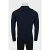 Men's blue jumper