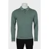 Green men's jumper
