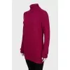 Longline knitted sweater