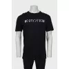 Men's black T-shirt
