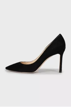 Suede pumps