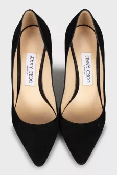 Suede pumps