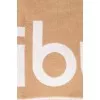 Reversible scarf with brand logo