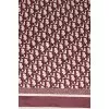 Double-sided scarf with brand logo