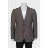 Gray men's jacket