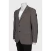 Gray men's jacket