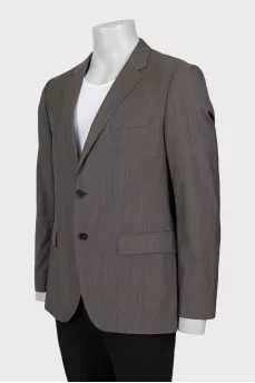 Gray men's jacket