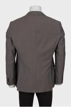 Gray men's jacket