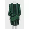 Translucent silk dress