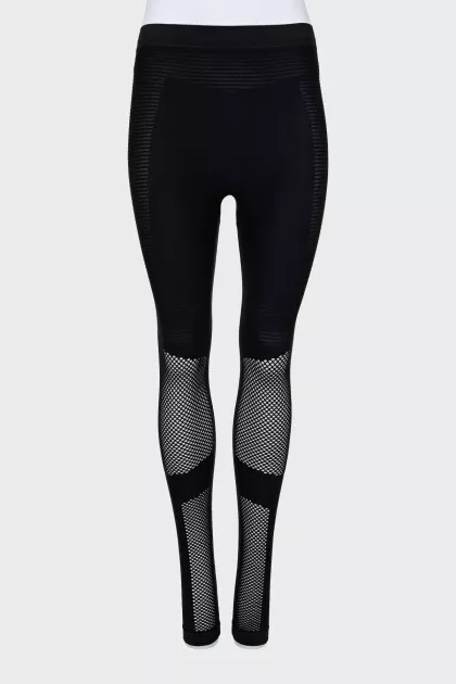 Leggings with mesh