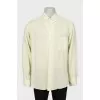 Men's light yellow shirt