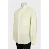 Men's light yellow shirt